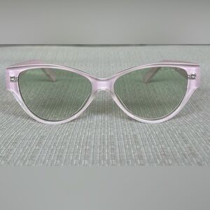 NWOT Le Specs Pink Cat-Eye Sunglasses